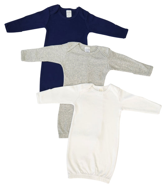 Unisex Newborn Baby 3 Piece Gown Set NC_0880
