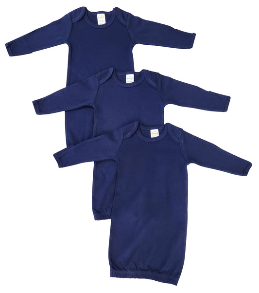 Unisex Newborn Baby 3 Piece Gown Set NC_0885