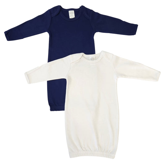 Unisex Newborn Baby 2 Piece Gown Set NC_0887