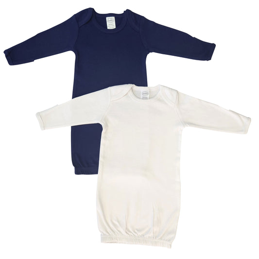 Unisex Newborn Baby 2 Piece Gown Set NC_0896