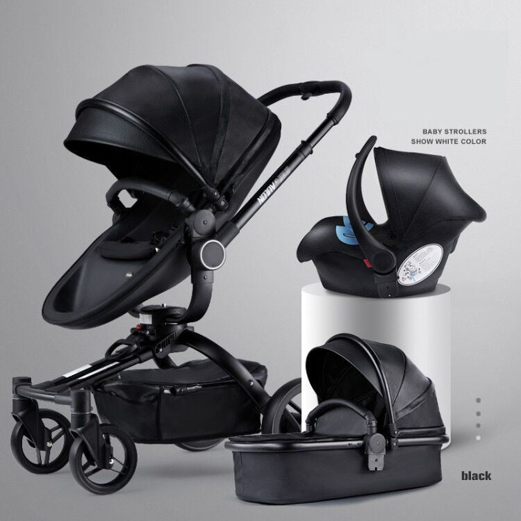 Aulon Luxury Baby Stroller 3 in 1 [Free Shipping]