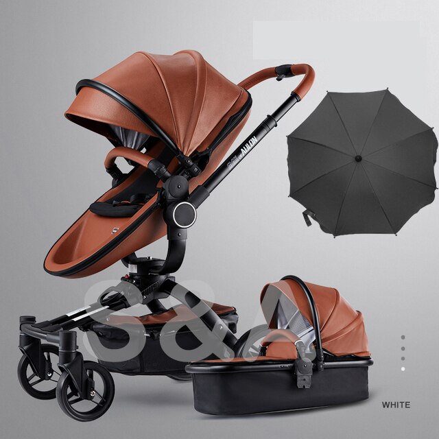 Aulon Luxury Baby Stroller 3 in 1 [Free Shipping]