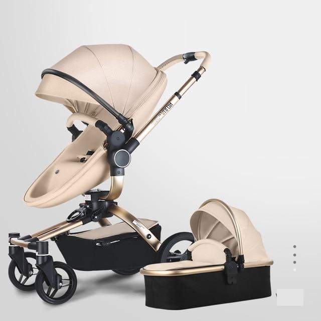 Aulon Luxury Baby Stroller 3 in 1 [Free Shipping]