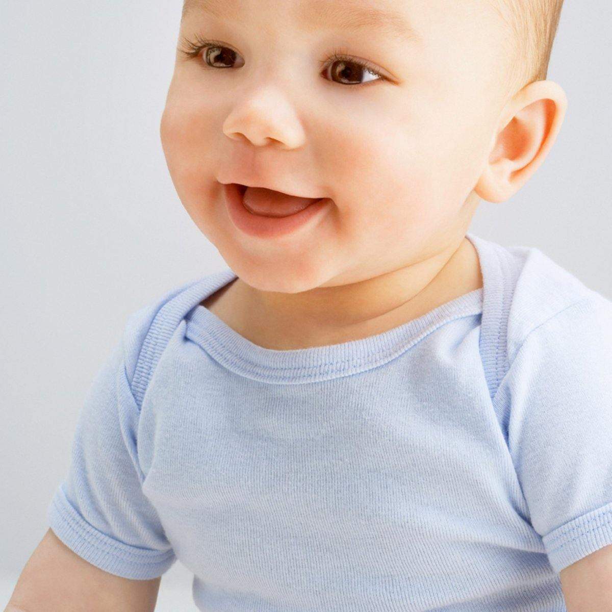 Bambini 9 Pc Boy Layette Baby Bib, Onesies, Beanies Clothes Set (NB,S,M,L)-Bambini-Baby Clothes,Baby Clothing Set,Beanies,Bibs,Layette Sets,Onesies