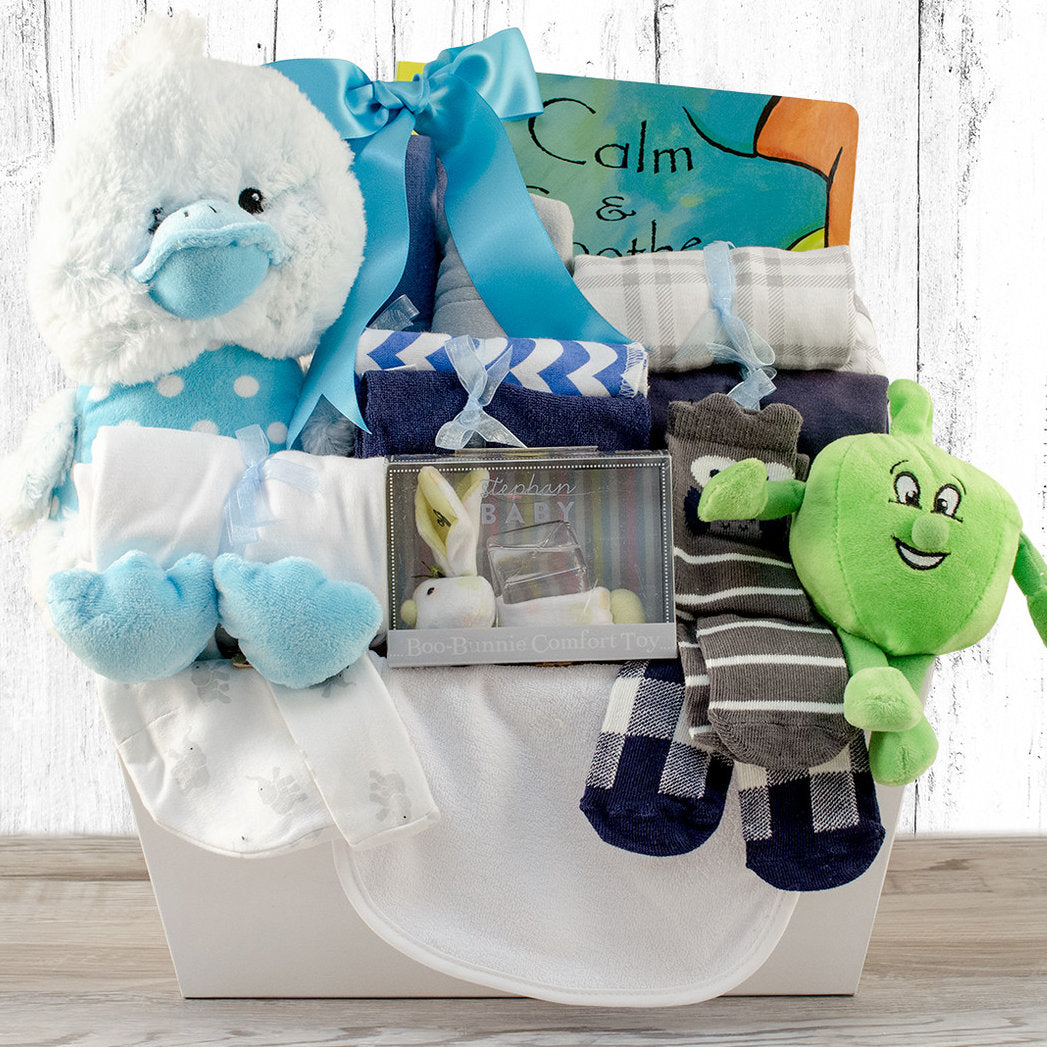 It's a Boy: Baby Boy Gift Basket