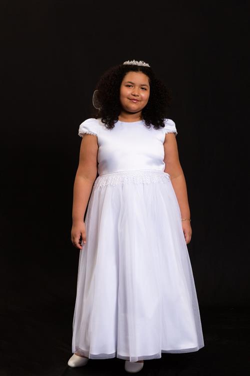 first Communion Mommies Best Mall, Communion Dress Chandelier Trim, Pluss sizes Communion Dress, Dress Communion, 