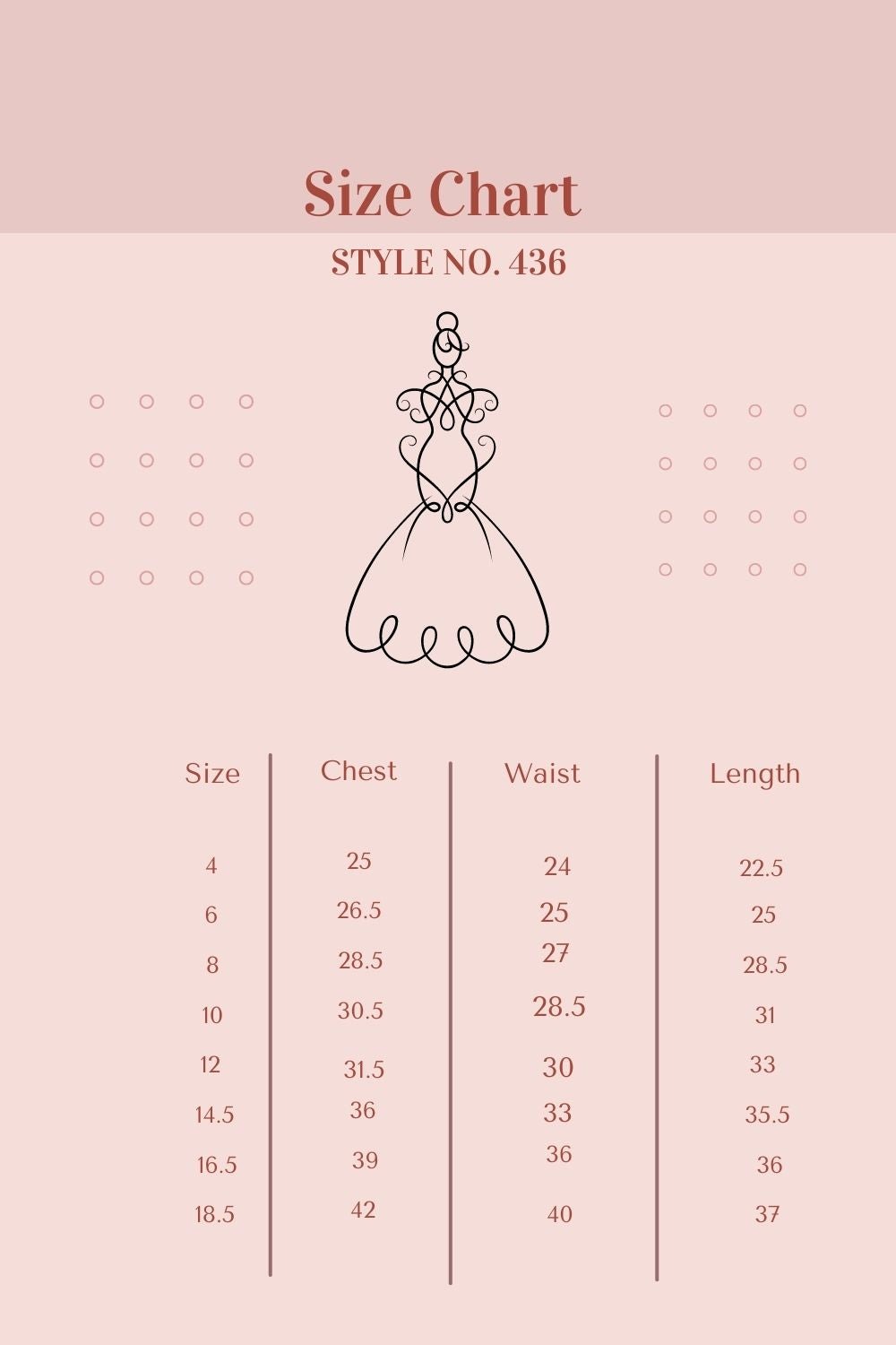 436 Princess Line Ruffle Dress