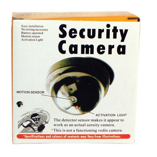 Dome Dummy Camera with Flashing LED