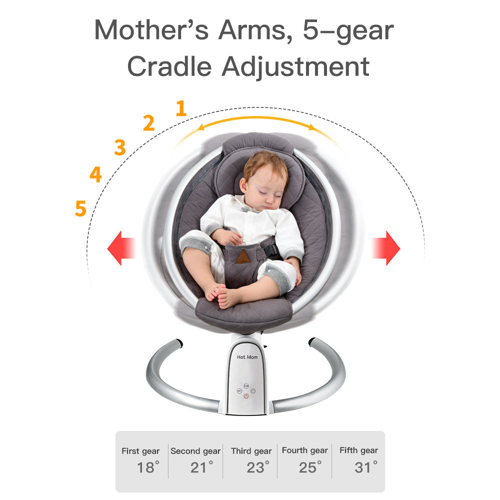 Electric Baby Bouncers with Bluetooth| Mommies Best Mall | no more Sleepless nights| Buy now