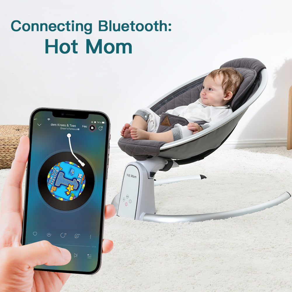 Electric Baby Bouncers with Bluetooth| Mommies Best Mall | no more Sleepless nights| Buy now