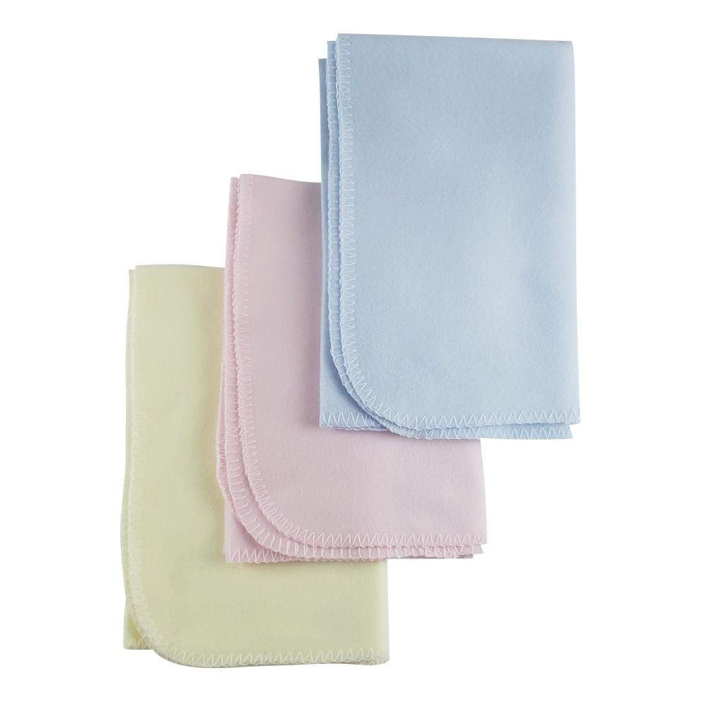 Fleece Blanket Assorted Pastels-Bambini-Baby blanket,Baby Clothes,Receiving Baby Blanket