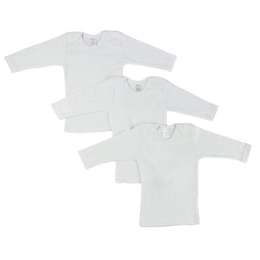 Boy's Rib Knit Long Sleeve T-Shirt 3-Pack (NB,S,M,L)-Bambini-Babt T-shirt,Baby Clothes