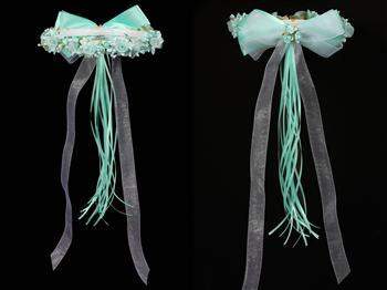 Floral Crown (Wreath)-Kid's Dream-1_2,3_4,5_6,7_8,big_girl,color_White,fabric_Satin,little_girl,size_02,size_04,size_06,size_08,size_10,size_12,size_14