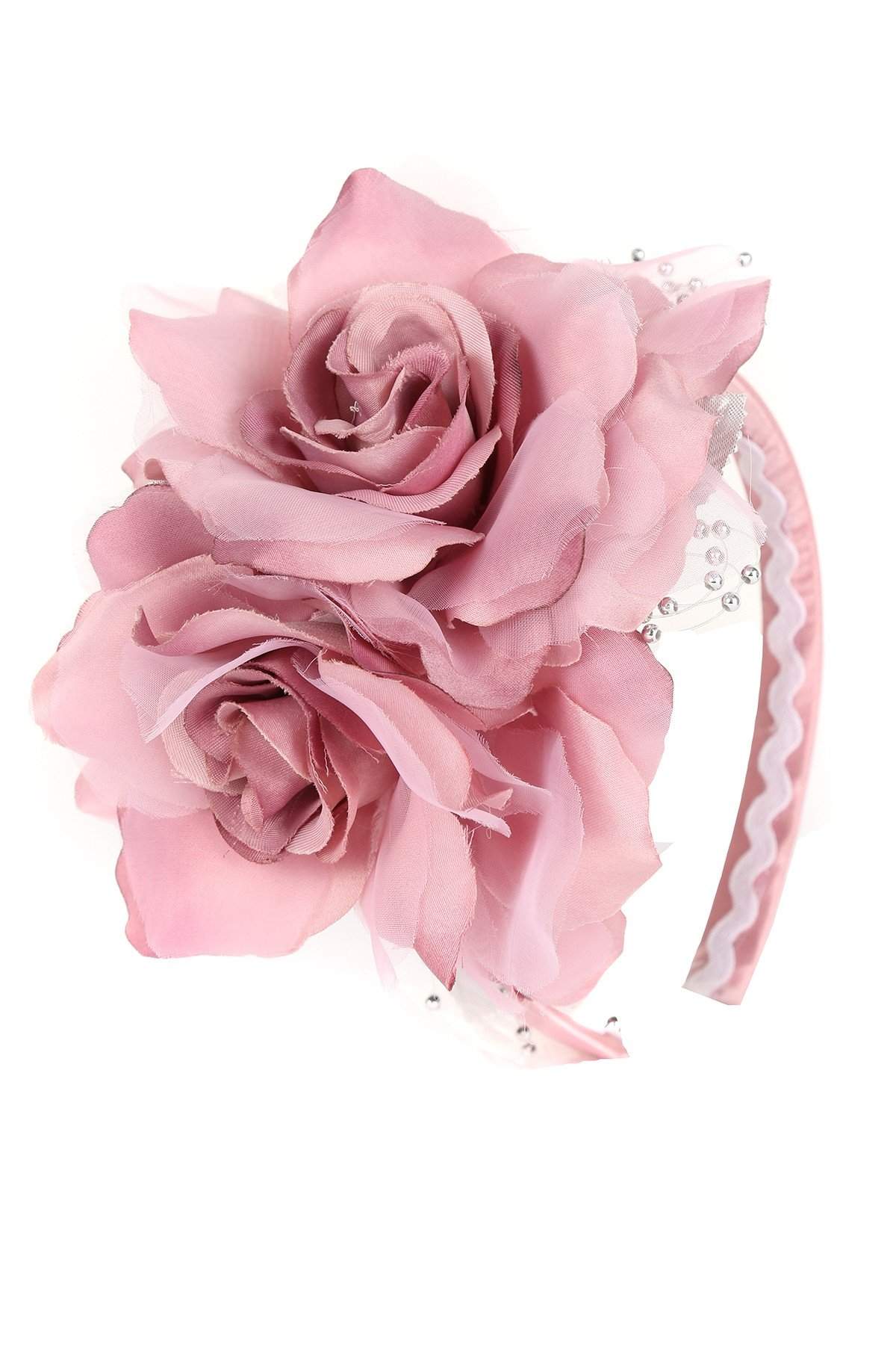 Large Flower Headband-Kid's Dream-1_2,3_4,5_6,7_8,big_girl,color_White,fabric_Satin,little_girl,size_02,size_04,size_06,size_08,size_10,size_12,size_14