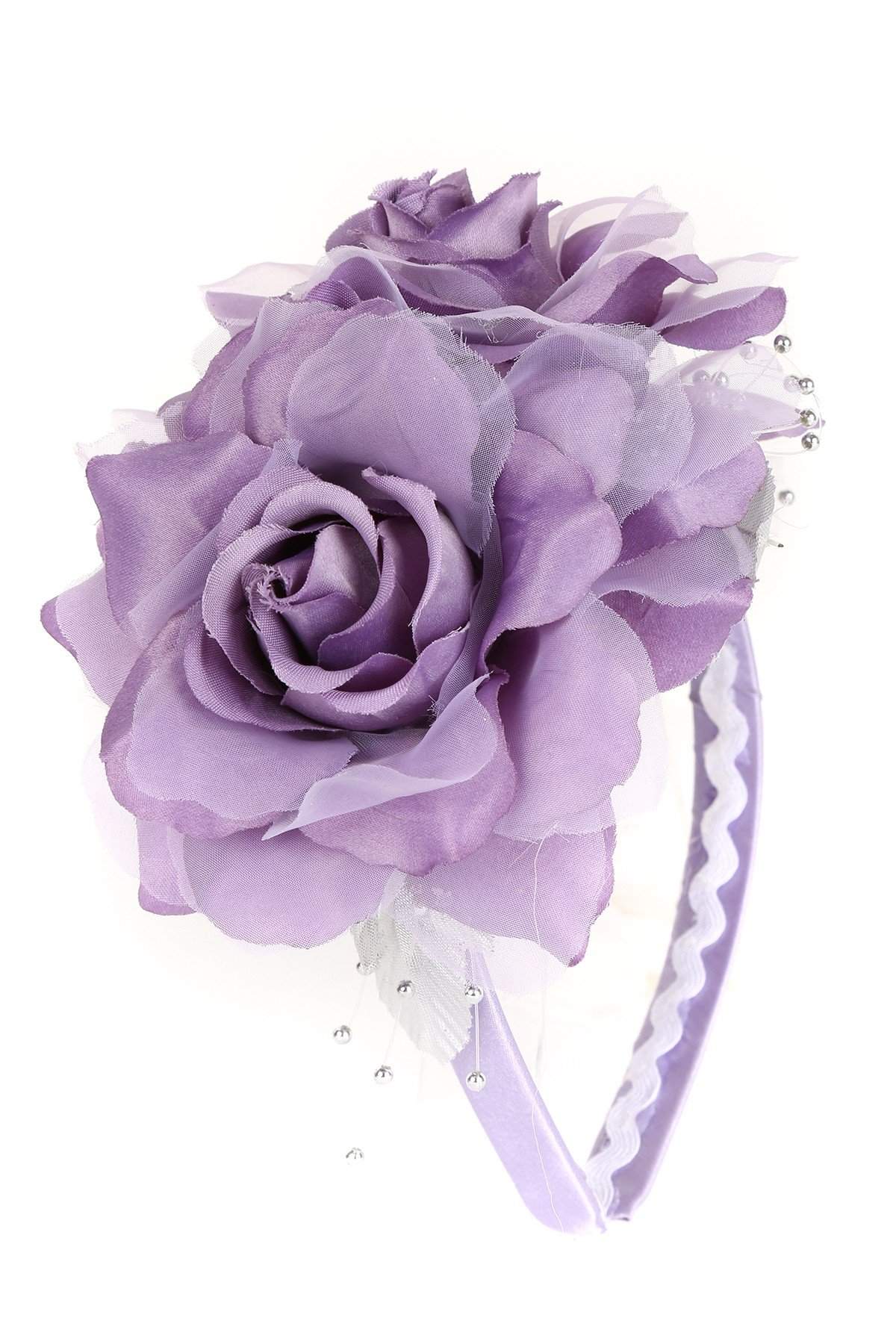 Large Flower Headband-Kid's Dream-1_2,3_4,5_6,7_8,big_girl,color_White,fabric_Satin,little_girl,size_02,size_04,size_06,size_08,size_10,size_12,size_14