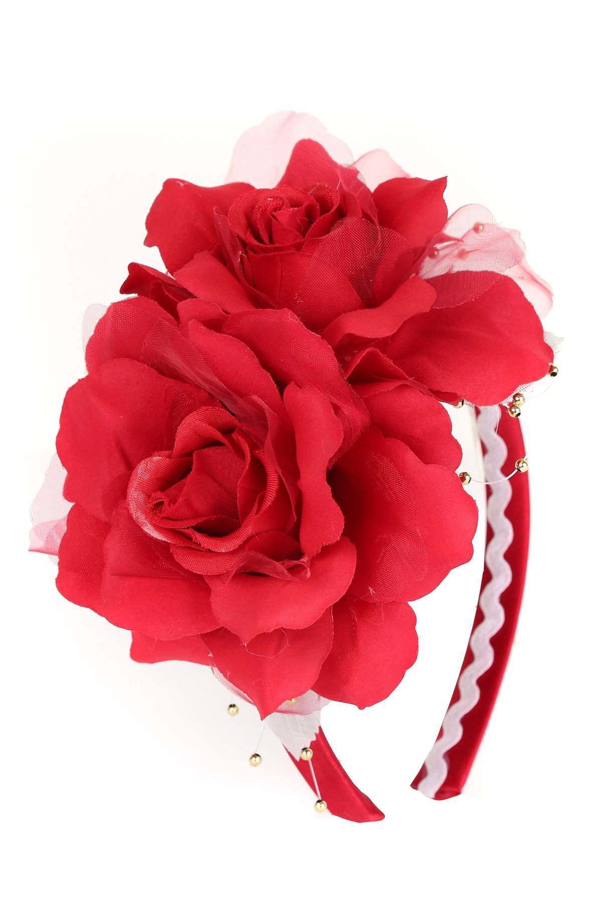 Large Flower Headband-Kid's Dream-1_2,3_4,5_6,7_8,big_girl,color_White,fabric_Satin,little_girl,size_02,size_04,size_06,size_08,size_10,size_12,size_14