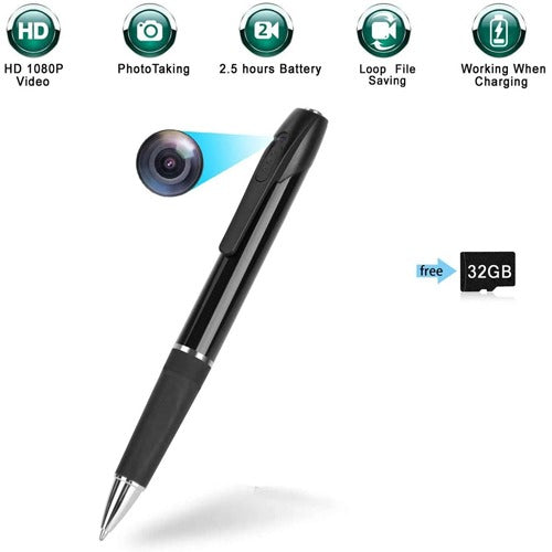 HD Pen Hidden Camera with Built In DVR