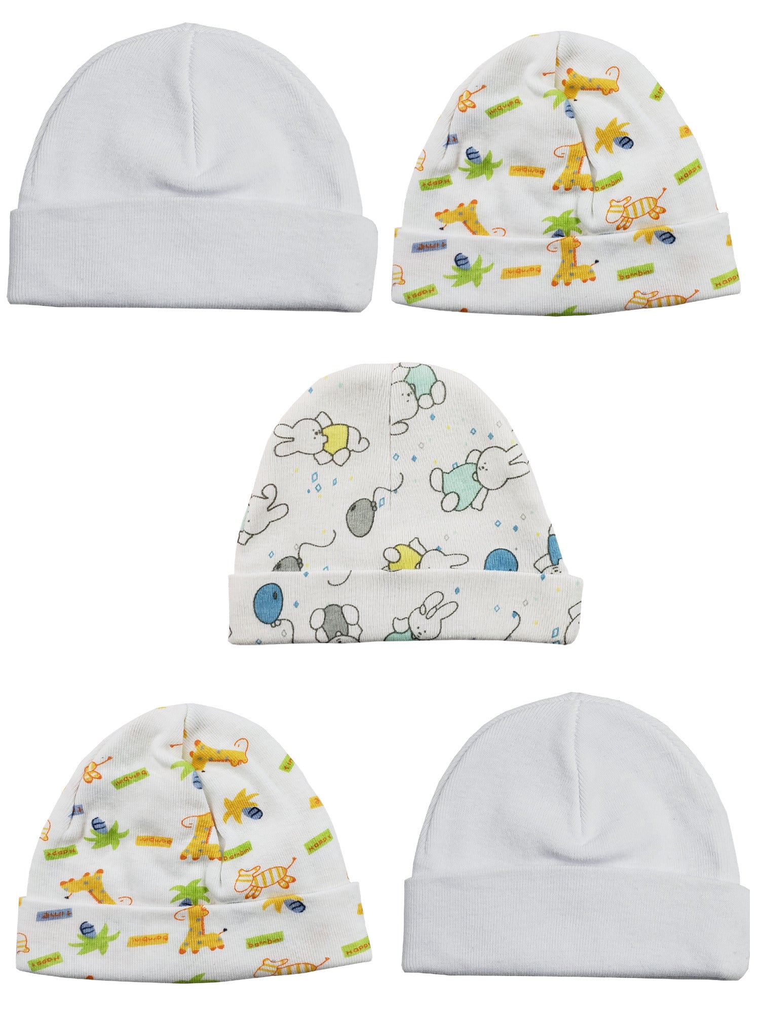 Beanie Baby Caps (Pack of 5) LS_CAPS_Unisex