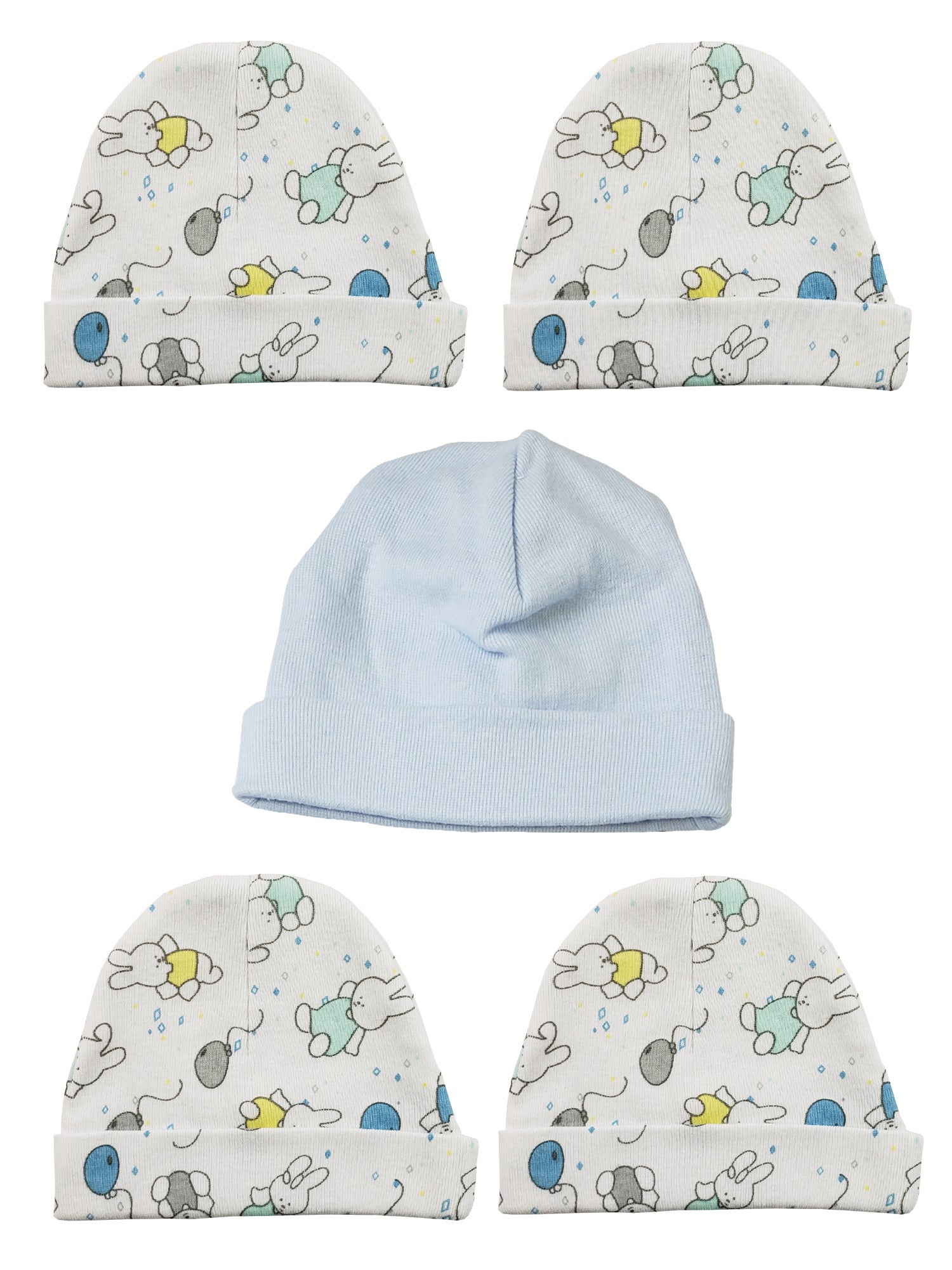 Boys Baby Caps (Pack of 5) LS_CAPS_BOYS