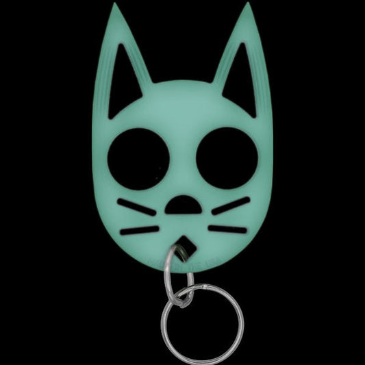 Cat Strike Self-Defense Keychain Glow in Dark
