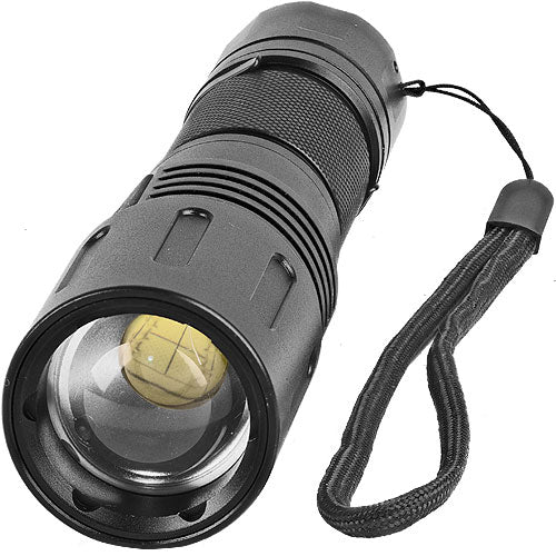 Safety Technology 1 3000 Lumens LED Self Defense Zoomable Flashlight