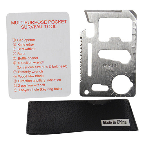 Multi-Function Survival Business Card