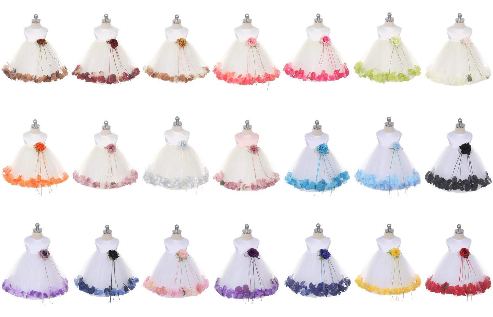 Sequin Top Petal Dress Baby-Kid's Dream-Baby,Baby Clothes,Baby dress,baby Party Dress,Flower Girl,Toddler,Toddler Clothes,Toddler Dress,Toddlers