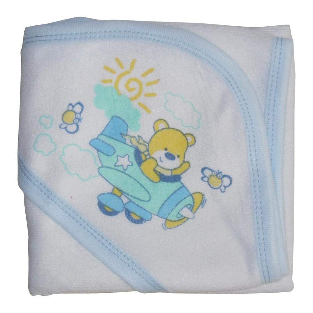Terry Hooded Bath Towel-Bambini-Baby Clothes,Bath Robes