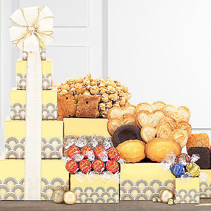 Sweet Sophistication: Lindt Chocolate & Sweets Gift Tower