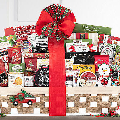 Holiday Extravaganza: Gourmet Christmas Gift Basket