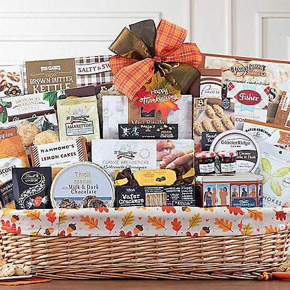 Bountiful Harvest: Fall Gourmet Gift Basket