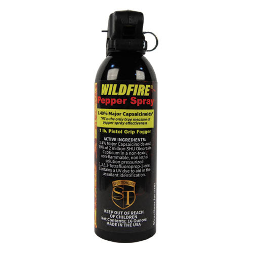 WildFire 1.4% MC 1lb pepper spray pistol grip fogger