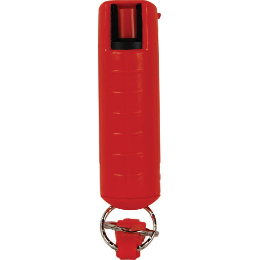 Wildfire 1.4% MC 1/2 oz pepper spray hard case with quick release keychain red