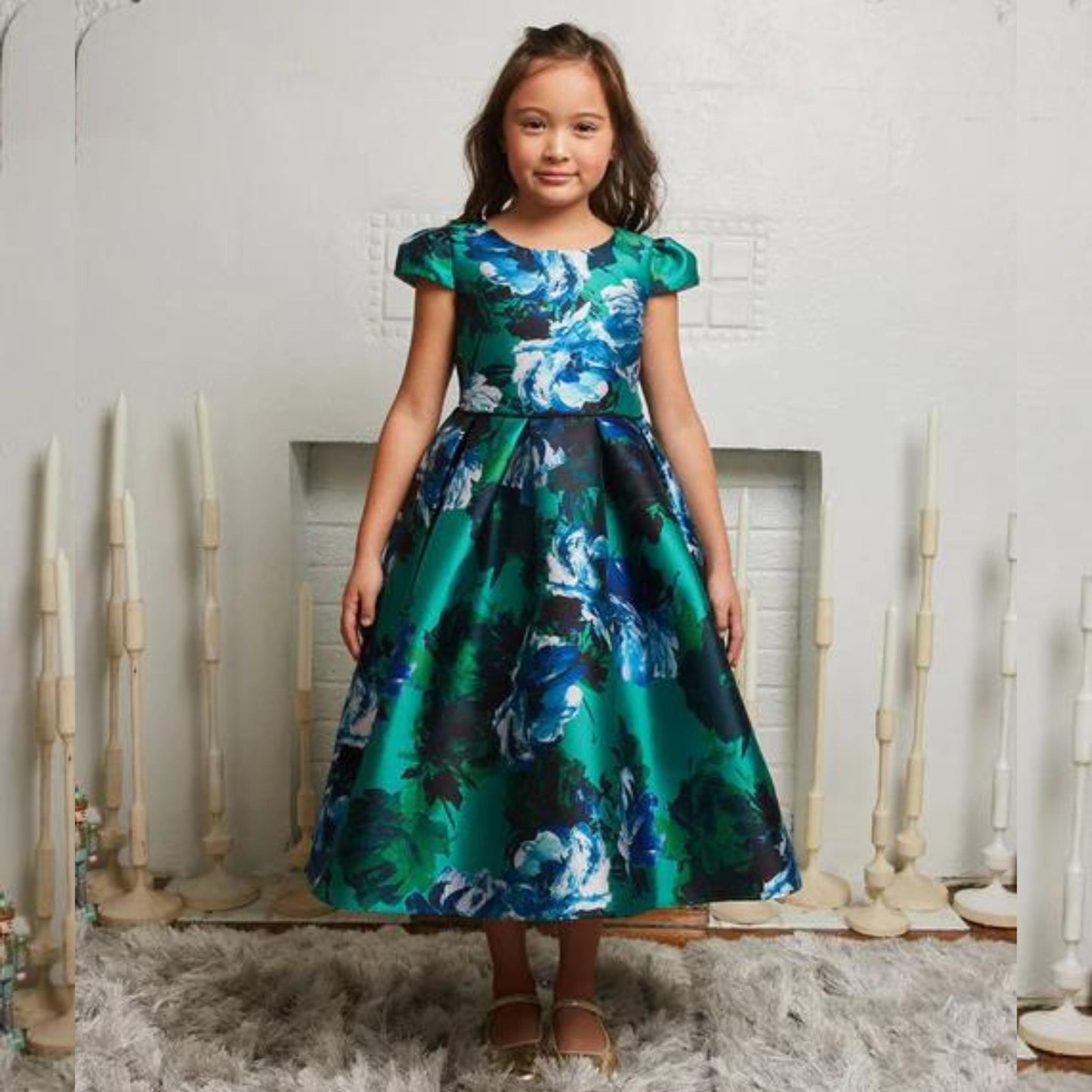 Watercolor Mikado Dress , Dress , Mommies Best Mall