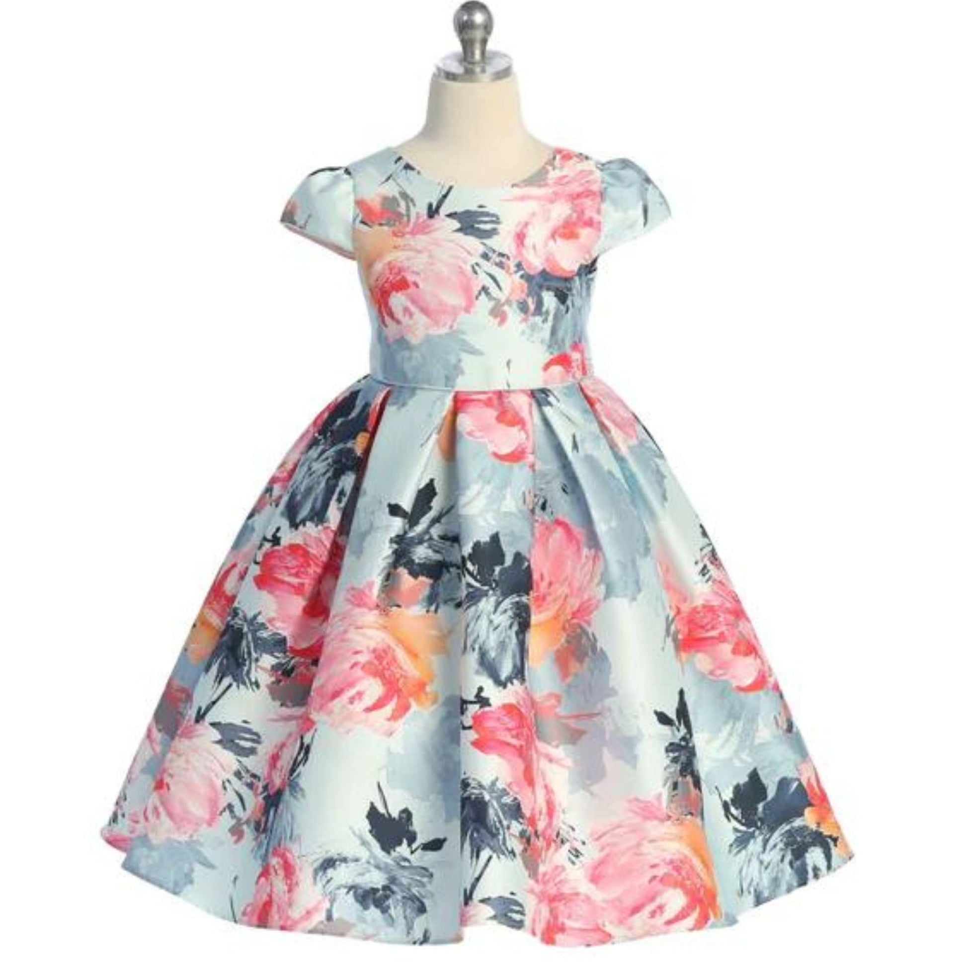 Watercolor Mikado Dress , Dress , Mommies Best Mall