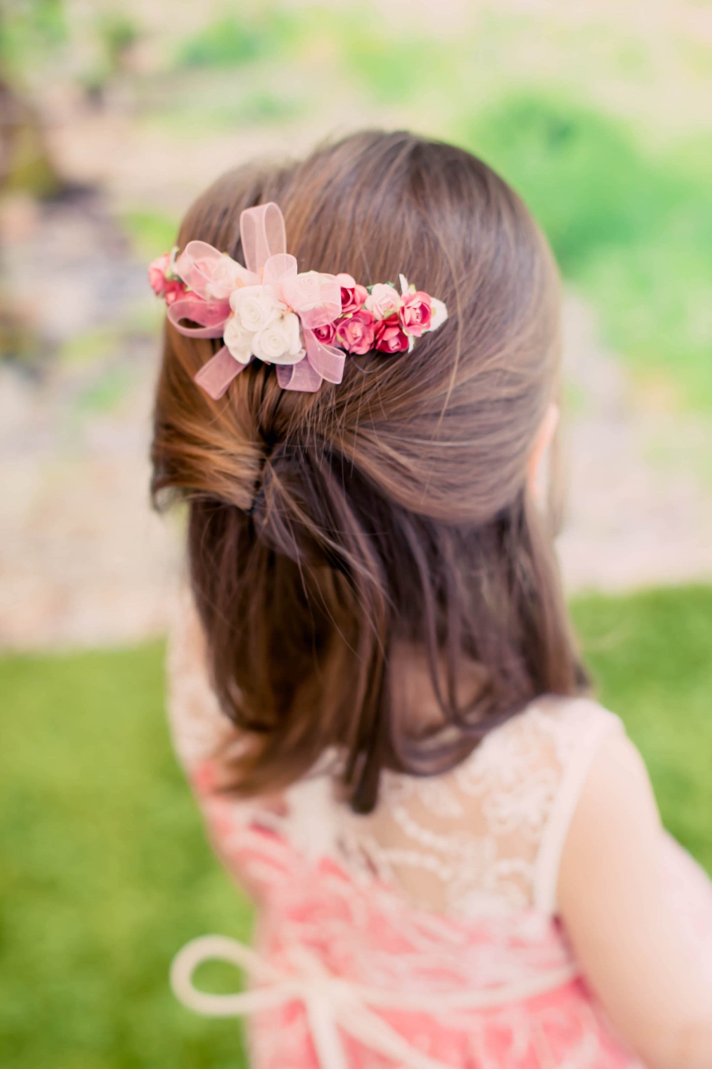 Accessories - Floral Comb For Hair