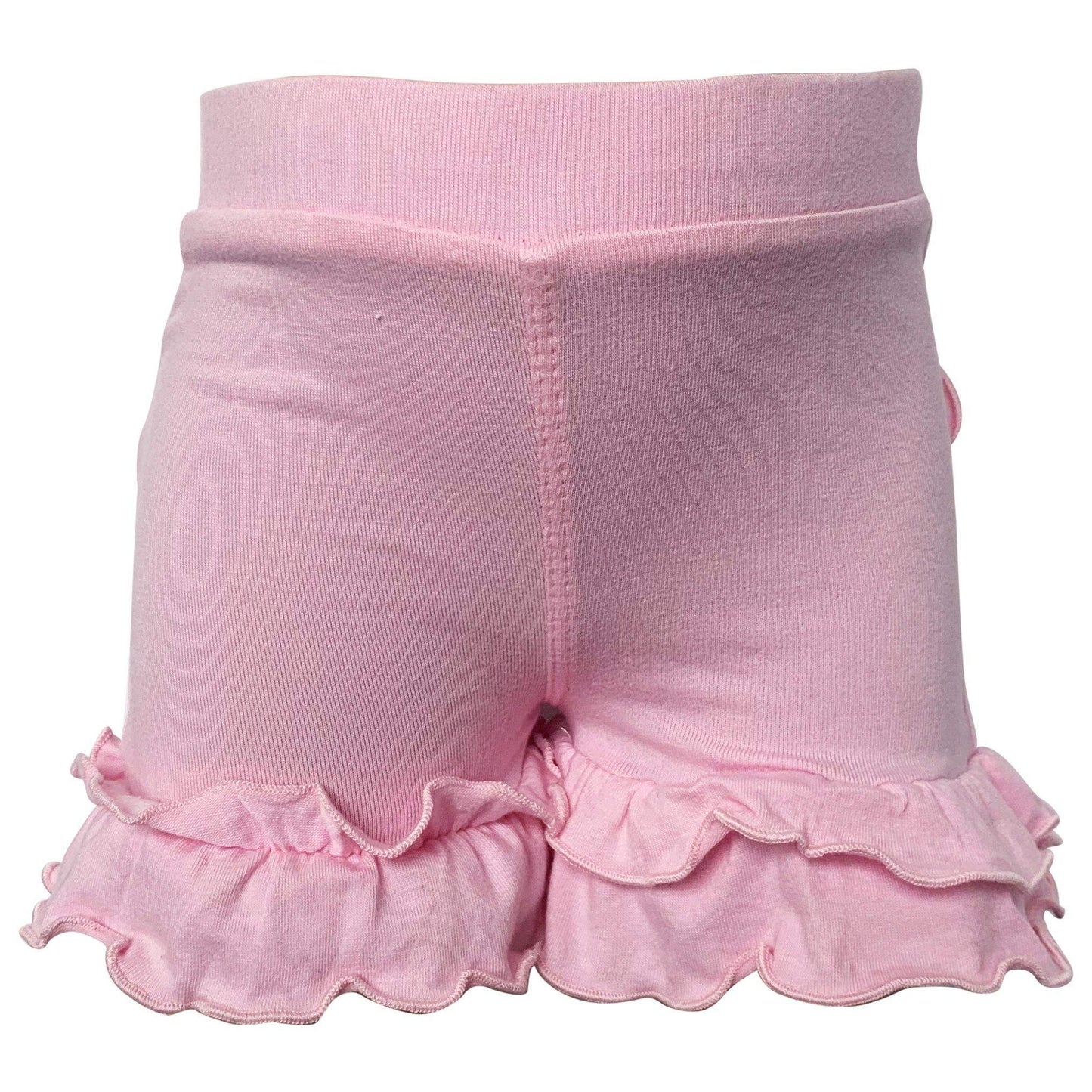 Pink Ruffle Butts Shorts Baby/Toddler (6mo-2-3T)-AnnLoren-12-24 Mo,2-3T,6-12 Mo,ANNLOREN,Pink,Shorts,Spring & Summer,Spring & Summer 2021