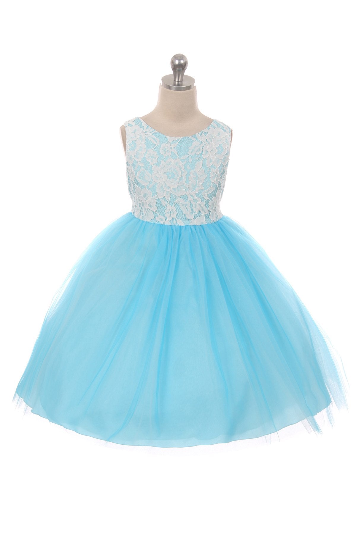 Dress - Lace Illusion Dress