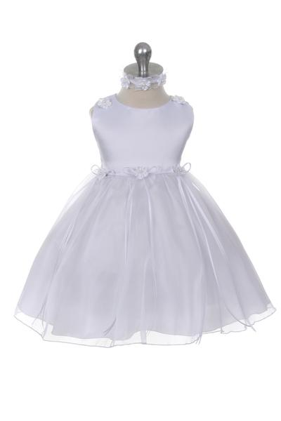 Dress - Rosebud Organza Baby Dress