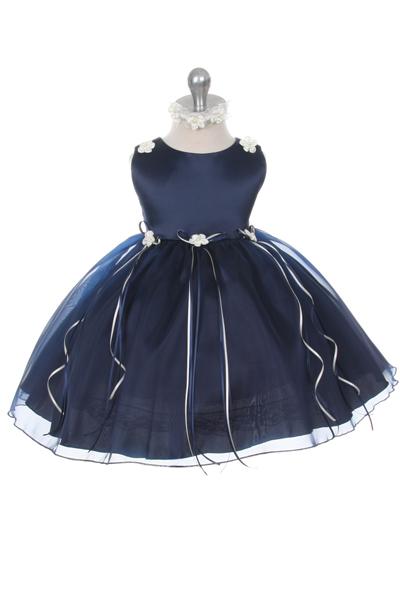 Dress - Rosebud Organza Baby Dress