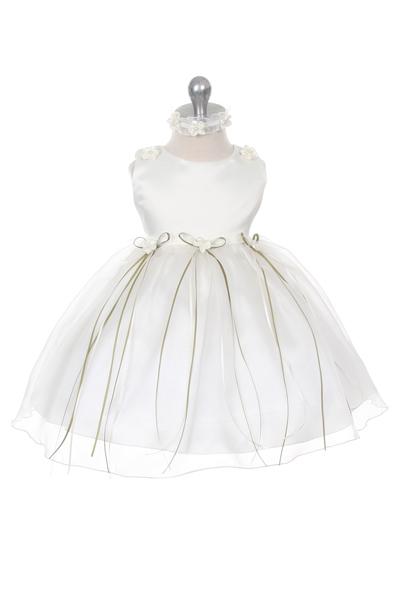 Dress - Rosebud Organza Baby Dress