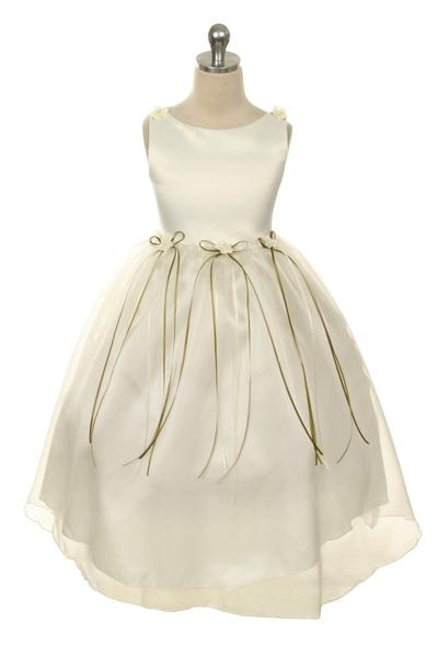 Dress - Rosebud Organza Girl Dress