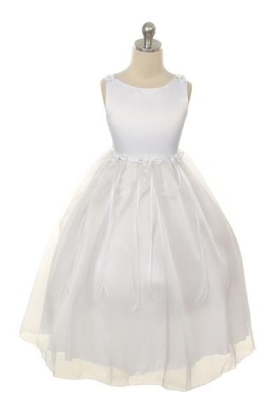 Dress - Rosebud Organza Girl Dress