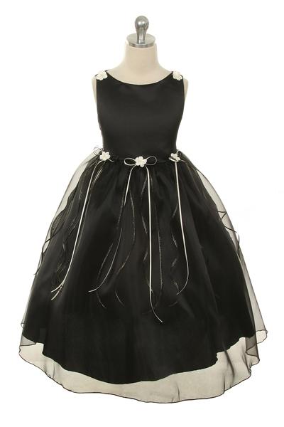 Dress - Rosebud Organza Girl Dress