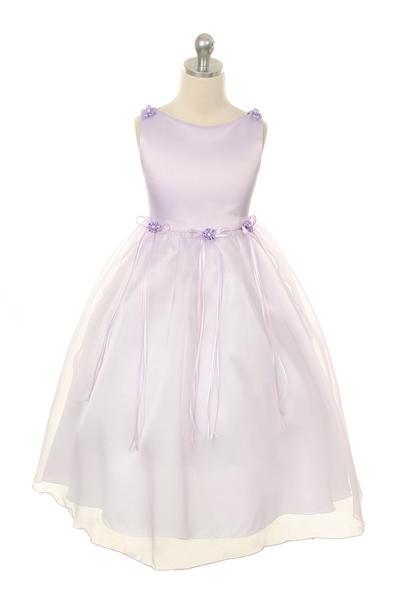 Dress - Rosebud Organza Girl Dress