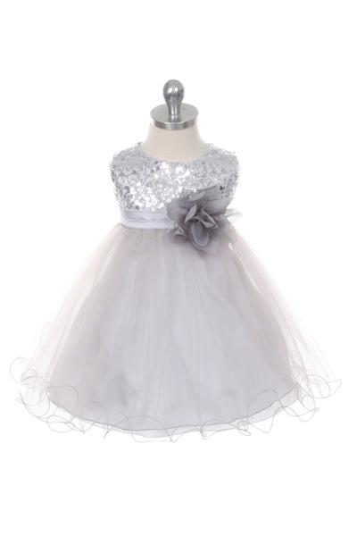 Dress - Sequin Baby Party Dress