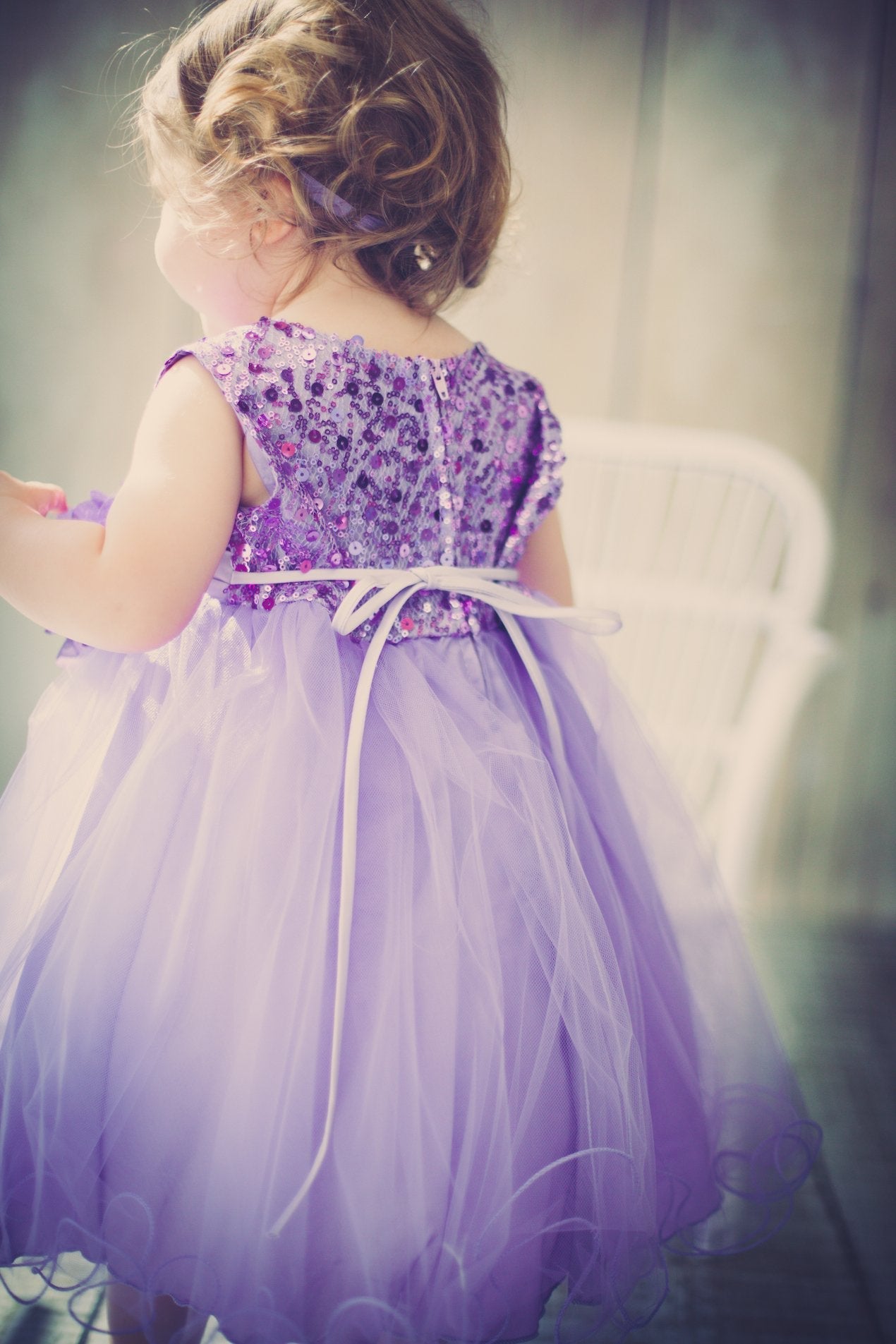 Dress - Sequin Baby Party Dress