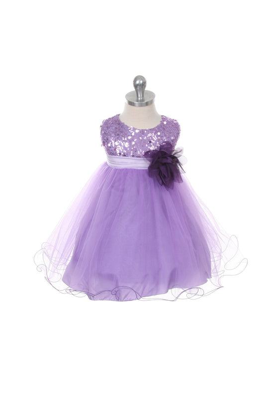 Dress - Sequin Baby Party Dress