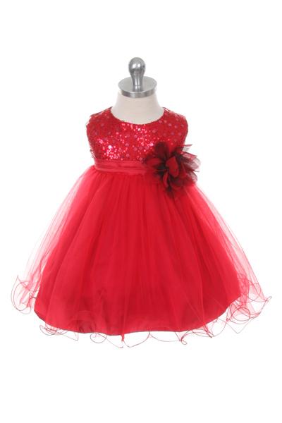 Dress - Sequin Baby Party Dress