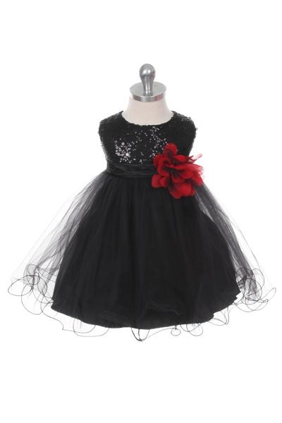 Dress - Sequin Baby Party Dress